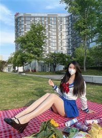 July芝岚 - 户外野餐 59P